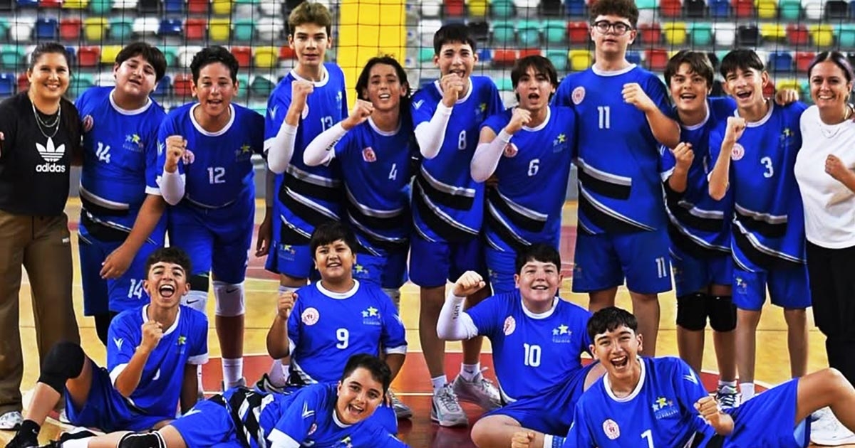 DENİZLİ VOLEYBOL KARMASI TÜRKİYE 6’NCISI OLDU