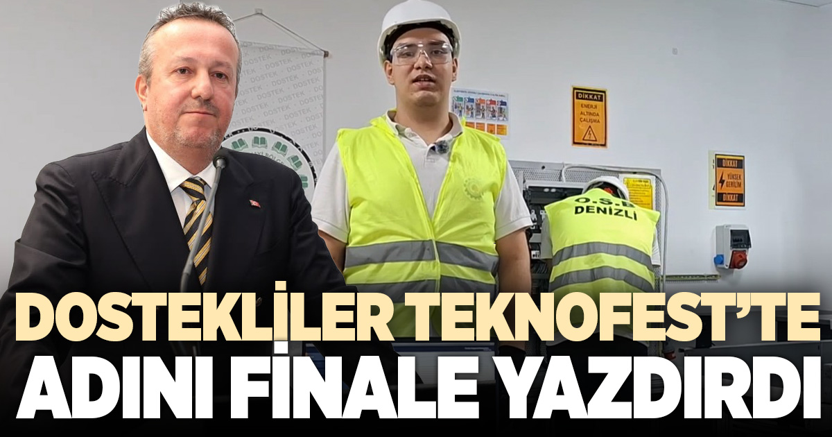 DOSTEK Koleji’nden TEKNOFEST’te Büyük Başarı: Öğrenciler Finallere Adını Yazdırdı!
