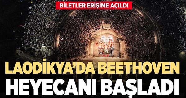 Beethoven’ın 9. Senfonisi için biletler erişime açıldı