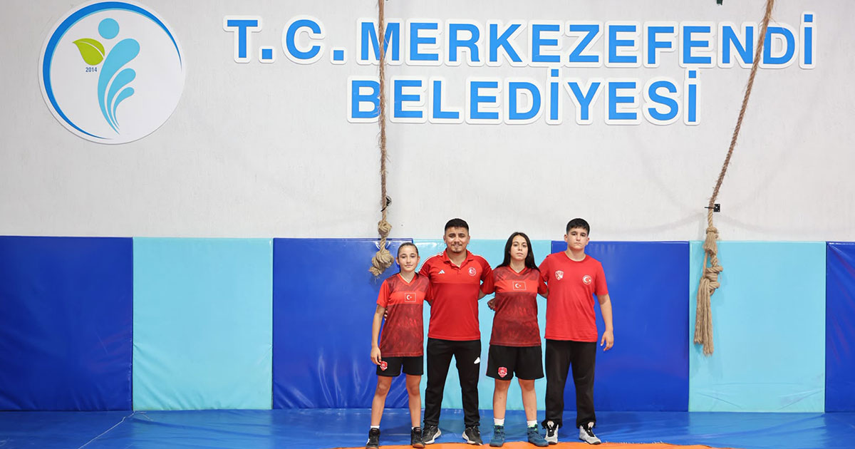Merkezefendi’nin güreşçilerini ‘Milli’ davet