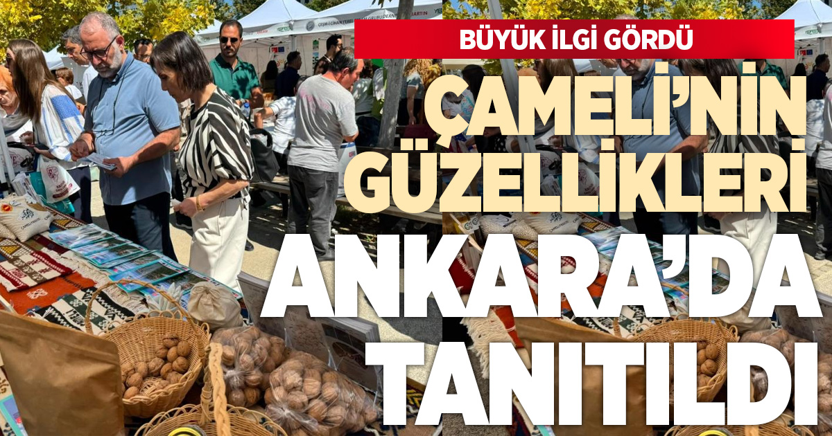 Çameli turizmi ve kültürü YEGFEST 2026’da tanıtıldı