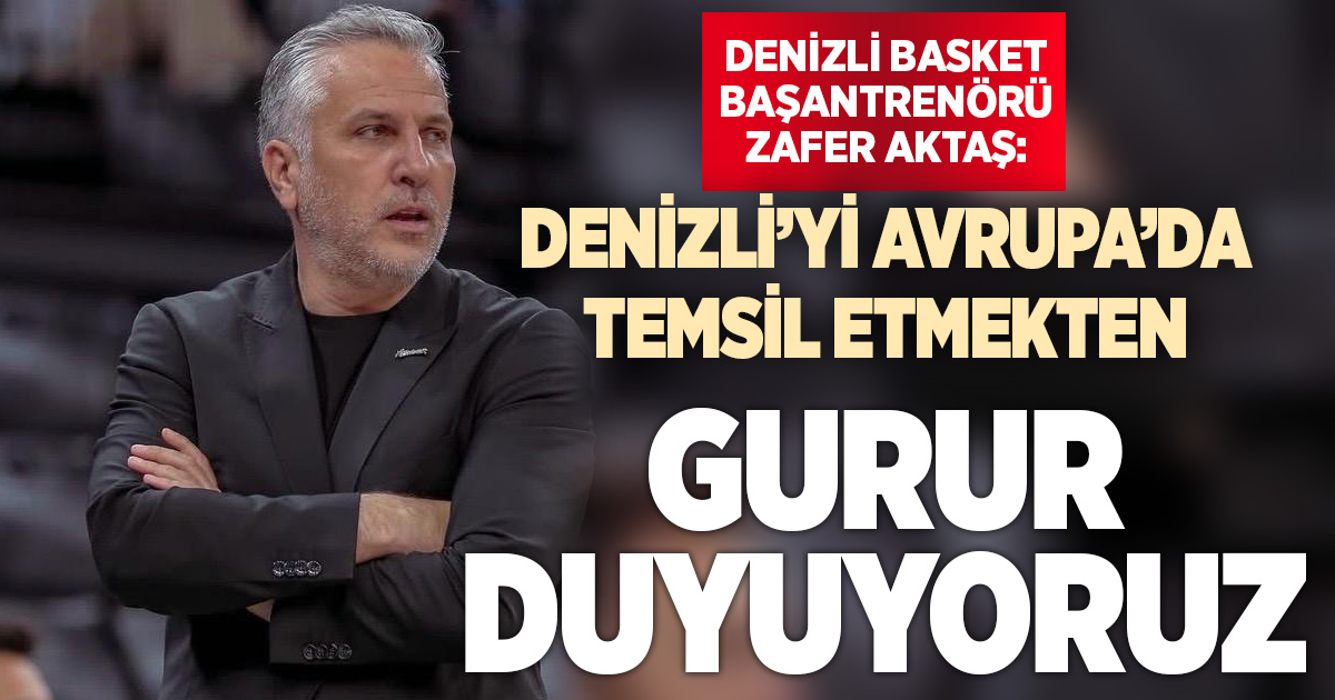 Zafer Aktaş: Denizli’yi Avrupa’da temsil etmekten gurur duyuyoruz