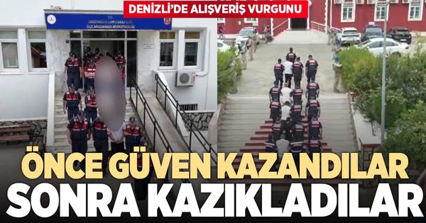 Güven kazanıp milyonluk alışveriş yaptılar, ödemeleri yapmayınca yakalandılar  