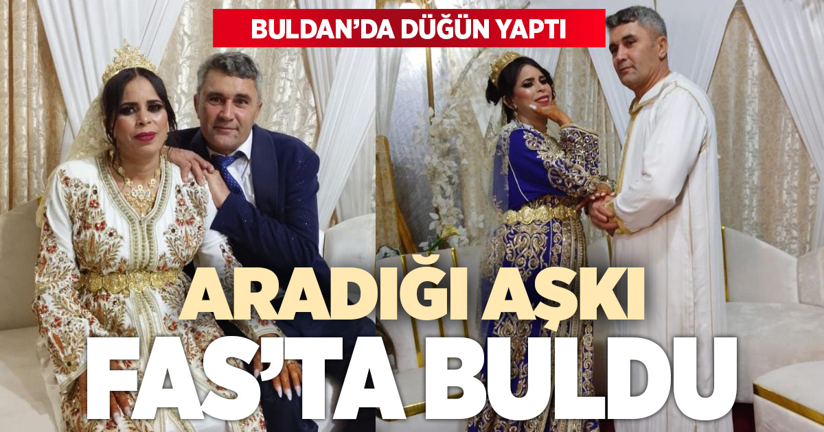 Yıllardır aradığı aşkı Fas'ta buldu