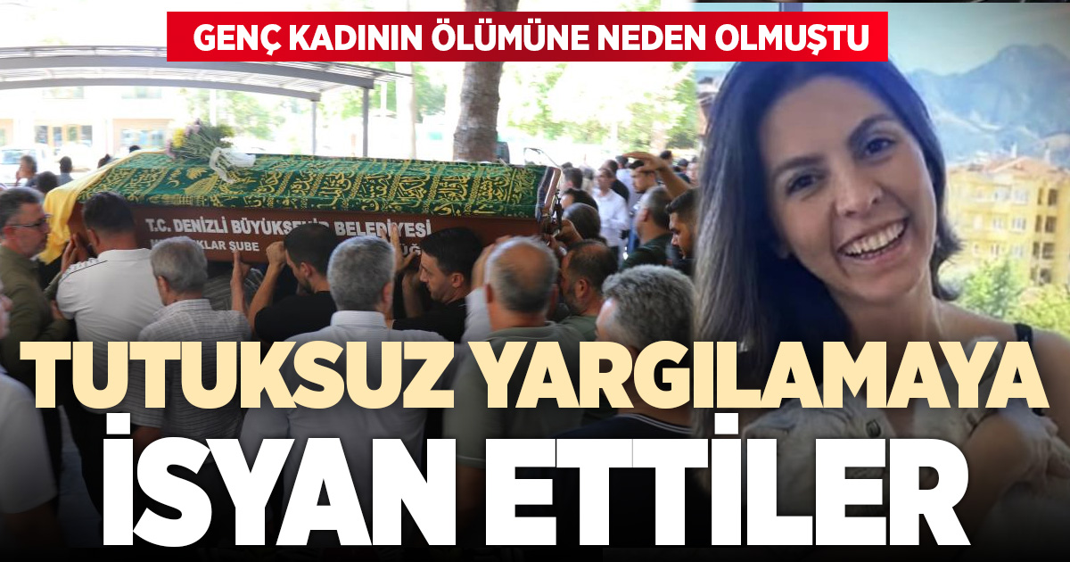 Kadın yayanın ölümüne neden olan sürücünün tutuksuz yargılanmasına tepki