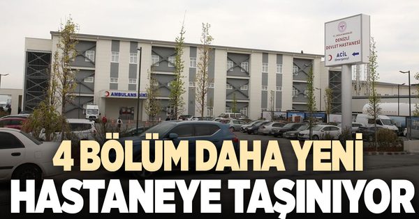 Devlet hastanesinde 4 bölüm daha yeni hastaneye taşınıyor