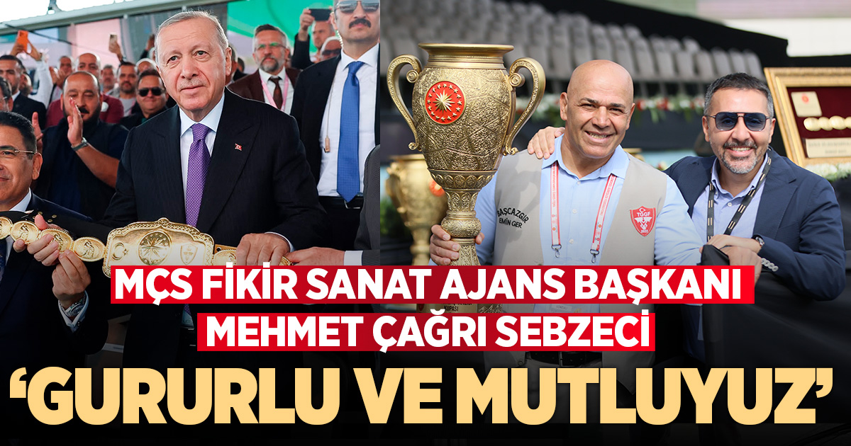 MÇS FİKİR SANAT AJANS BAŞKANI MEHMET ÇAĞRI SEBZECİ‘GURURLU VE MUTLUYUZ’