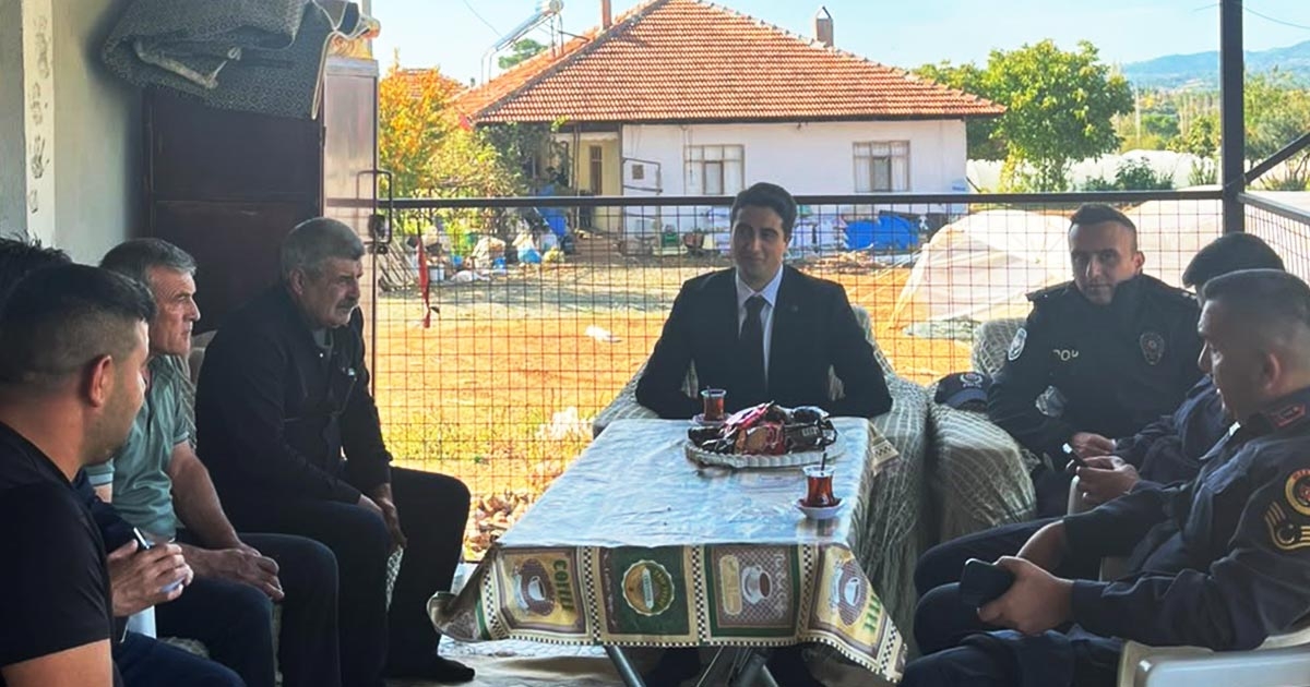 KAZA GEÇİREN ÖĞRENCİYE ZİYARET