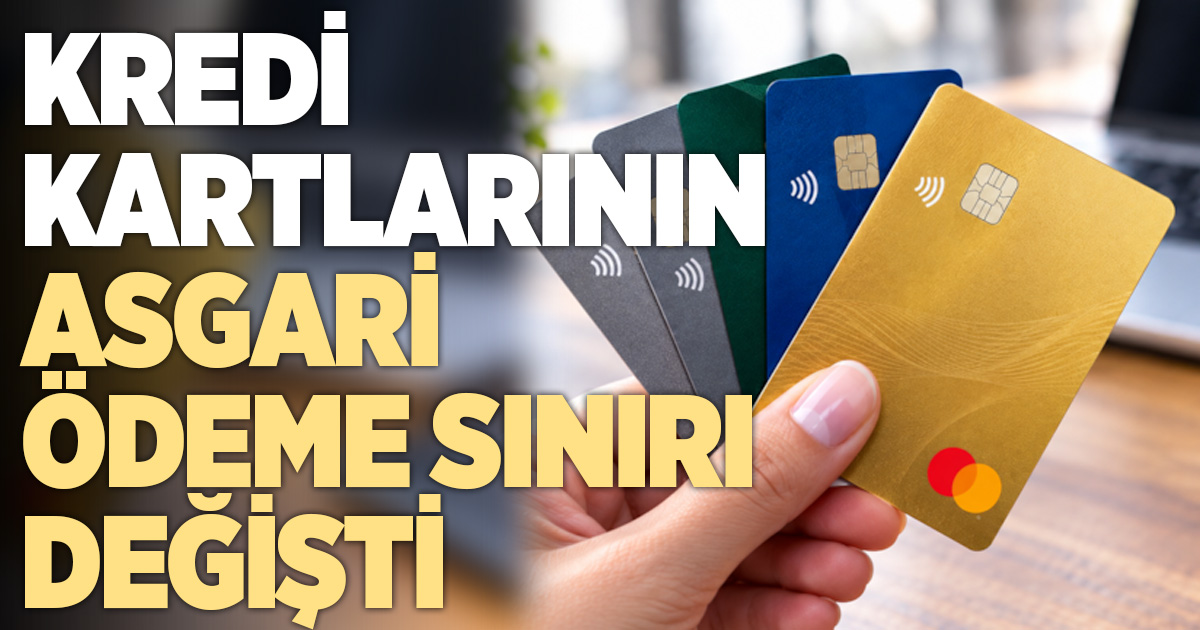 BDDK’dan kredi kartı asgari ödeme tutarına yeni düzenleme