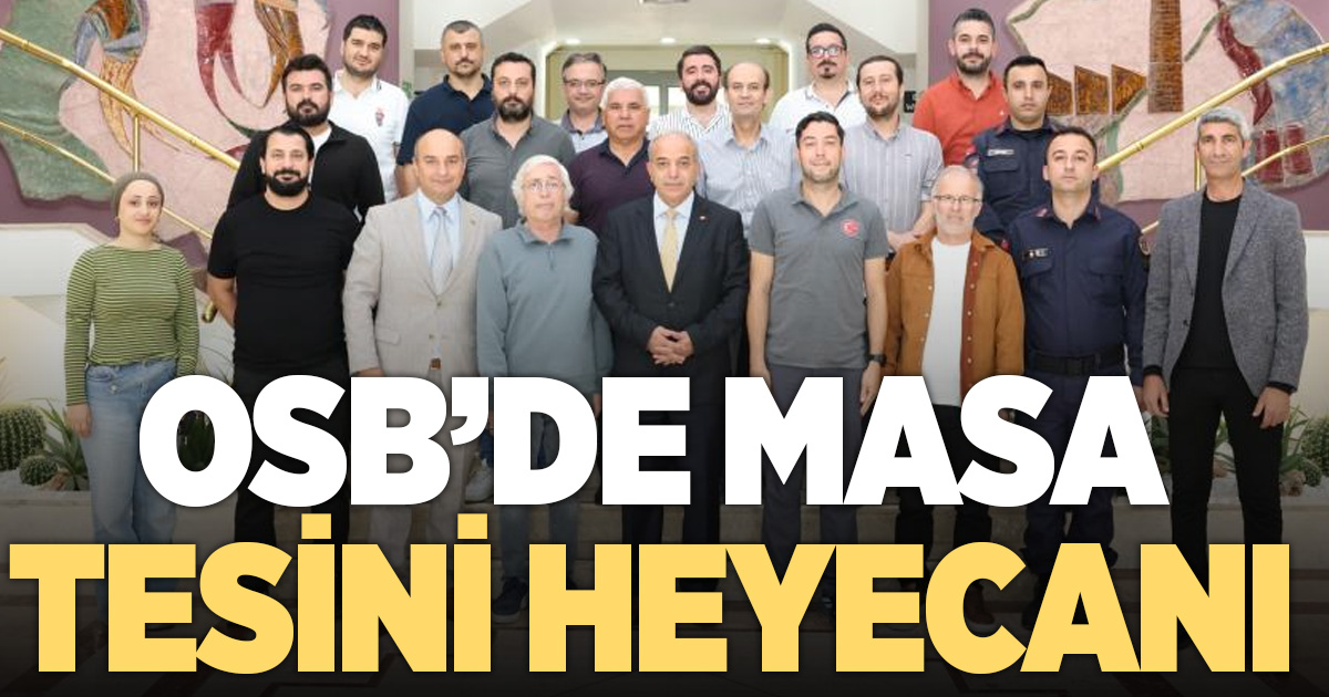 Denizli OSB 7. Geleneksel Masa Tenisi Turnuvasının kura çekimi gerçekleştirildi