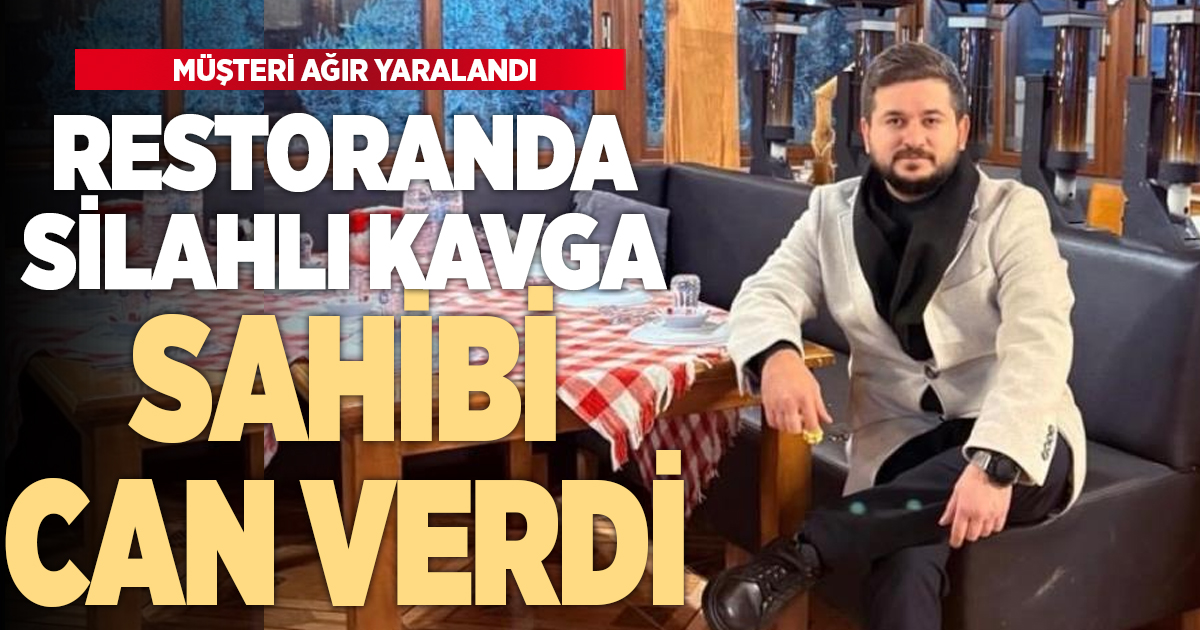 İzmir'de restoranda kanlı kavga: Sahibi öldü, müşteri ağır yaralı