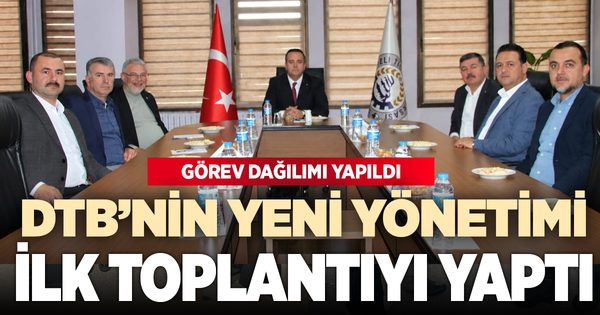 Denizli Ticaret Borsası’nda yeni dönemin ilk yönetim kurulu toplantısı yapıldı