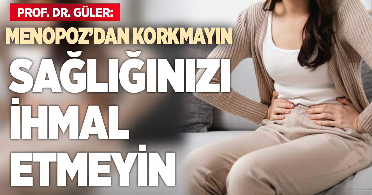 Menopoz sonrası bir damla kanama bile önemli