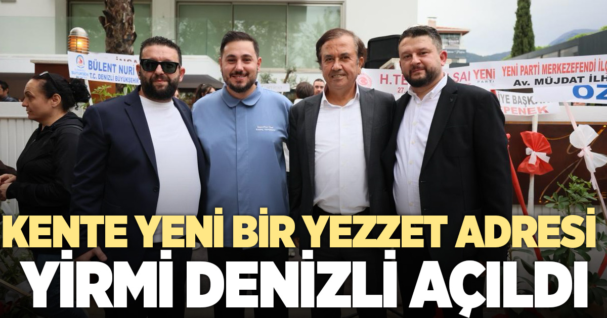 MasterChef Kıvanç Karadeniz, Yirmi Denizli’yi Açtı