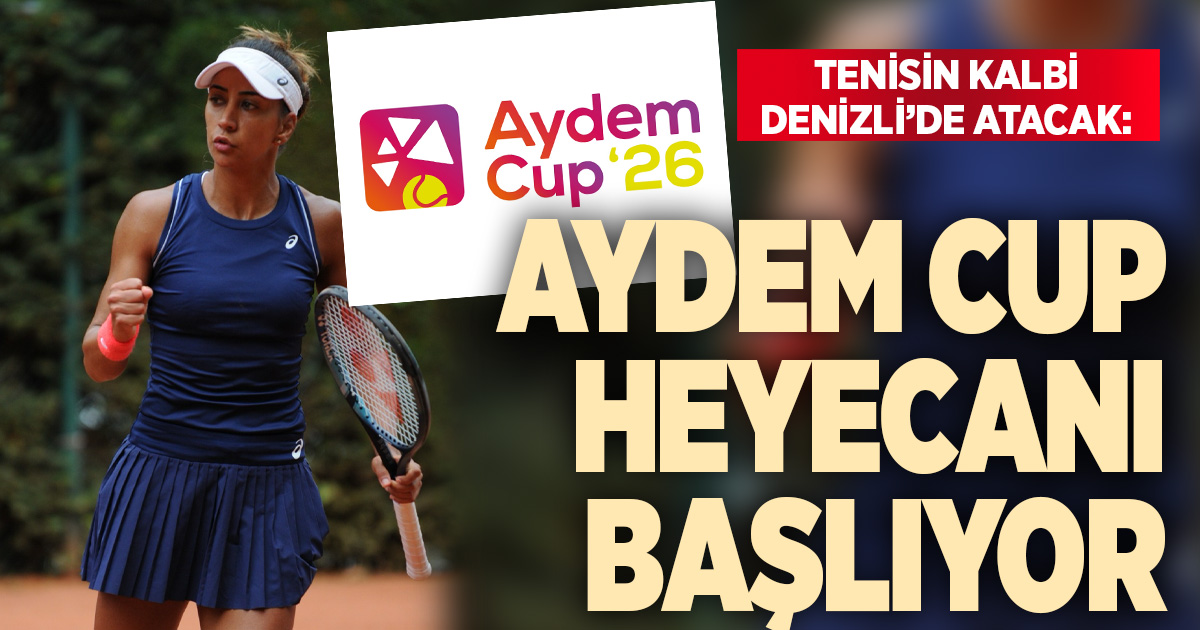 AYDEM CUP T500 MASTERS TENİS TURNUVASI DENİZLİ’DE BAŞLIYOR