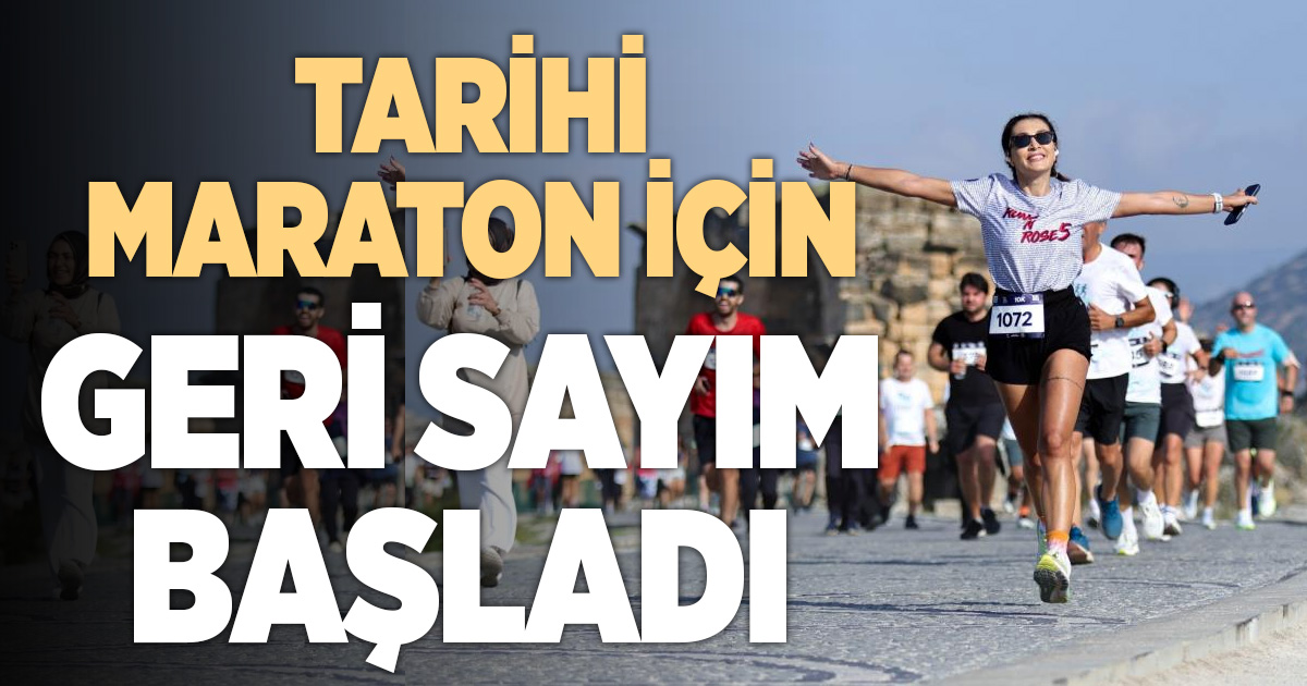 Tarihi maratonda geri sayım başladı